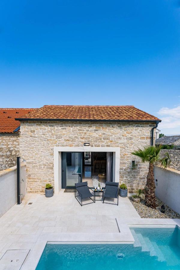 Вилла Stone House With Pool Poeta Pridraga Экстерьер фото