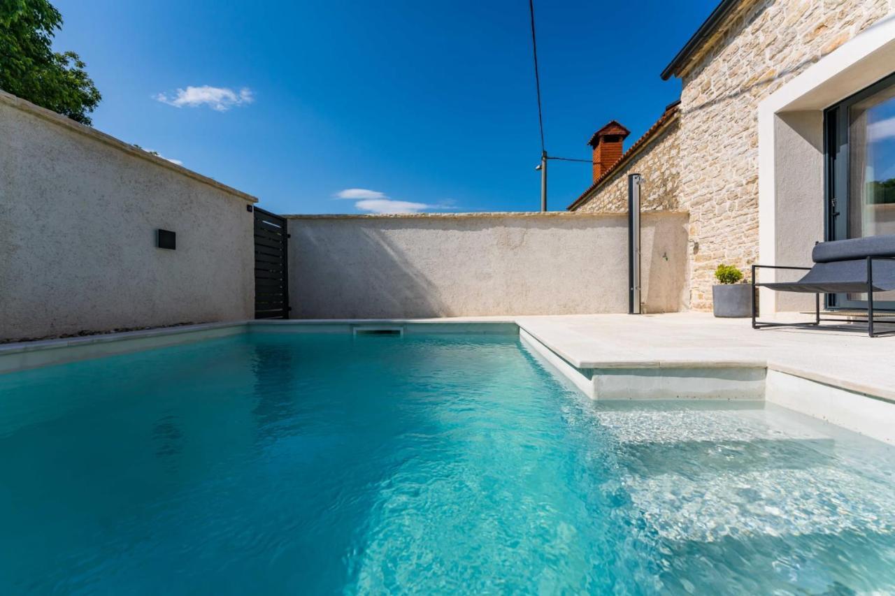 Вилла Stone House With Pool Poeta Pridraga Экстерьер фото